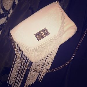 Crossbody white bag